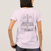 Geschenk für Frauen in der Katze-Mama T-Shirt (Rückseite)