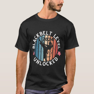 Geschenk für Frauen mit schwarzem Gürtel T-Shirt