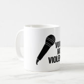Geschenk für Frieden und Gewaltlosigkeit Kaffeetasse (Vorderseite Links)