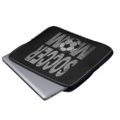 GESCHENK FÜR FUSSBALLMUTTER LAPTOPSCHUTZHÜLLE (Vorne Knopf)