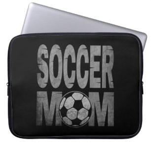 GESCHENK FÜR FUSSBALLMUTTER LAPTOPSCHUTZHÜLLE