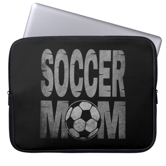 GESCHENK FÜR FUSSBALLMUTTER LAPTOPSCHUTZHÜLLE (Vorderseite)