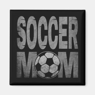 GESCHENK FÜR FUSSBALLMUTTER MAGNET