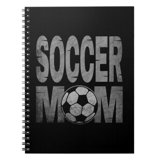 GESCHENK FÜR FUSSBALLMUTTER NOTIZBLOCK (Vorderseite)