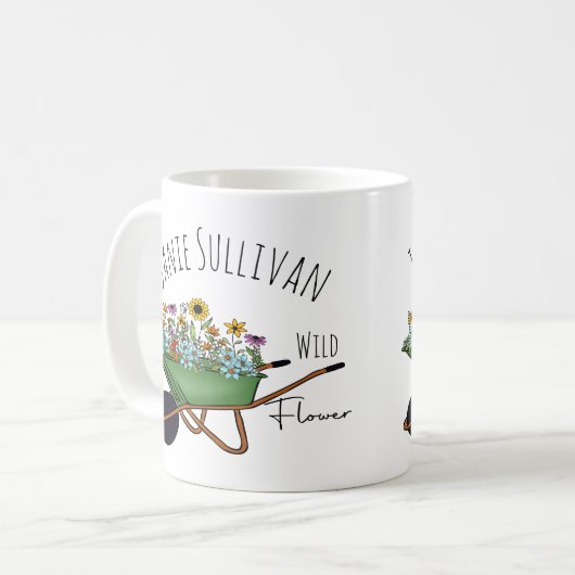 Geschenk für Gärtner Kaffeetasse (Vorderseite Links)