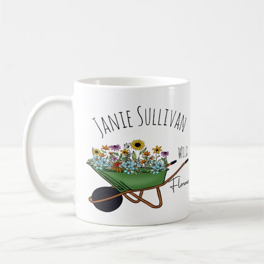 Geschenk für Gärtner Kaffeetasse (Links)