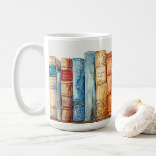 Geschenk für gemütliche Bücherliebhaber Kaffeetasse