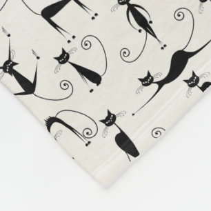 Geschenk für gemütliche Katzenliebhaber Fleecedecke