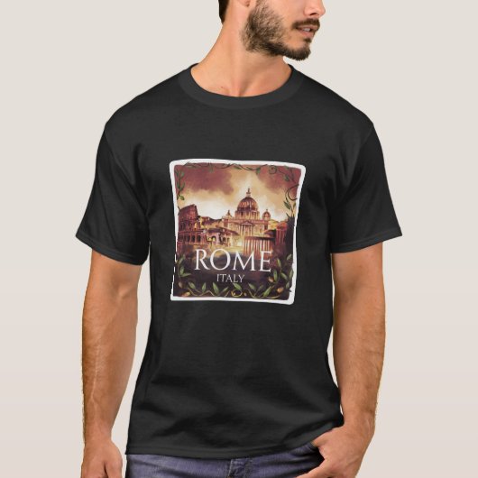 Geschenk für Geschichtsfans in Rom T-Shirt (Vorderseite)