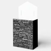 Geschenk für Gesundheitstext oder Vorzugstafel Wäh Geschenkschachtel (Geöffnet)