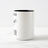 Geschenk für Gitarre Lover, Geschenk für Musik Lov Zweifarbige Tasse (Mittel)