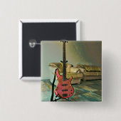 Geschenk für Gitarrist Button (Vorne & Hinten)