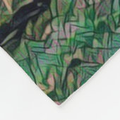 Geschenk für Gitarrist Fleecedecke (Ecke)
