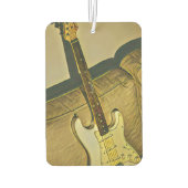 Geschenk für Gitarrist-Gitarrist Autolufterfrischer (Rückseite)