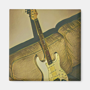 Geschenk für Gitarrist-Gitarrist Magnet
