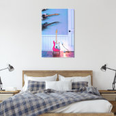 Geschenk für Gitarrist Leinwanddruck (Insitu (Schlafzimmer))