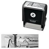 Geschenk für Gitarrist Permastempel (Beispiel)