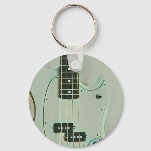 Geschenk für Gitarrist Schlüsselanhänger (Vorderseite)