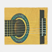 Geschenk für Gitarrist und Freund Fleecedecke (Vorderseite (Horizontal))