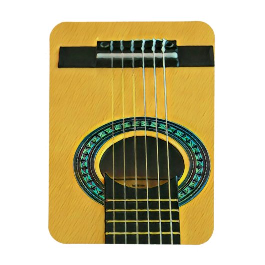 Geschenk für Gitarrist und Freund Magnet (Vertikal)