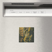 Geschenk für Gitarrist und Freund Magnet (In Situ (Geschirrspüler))