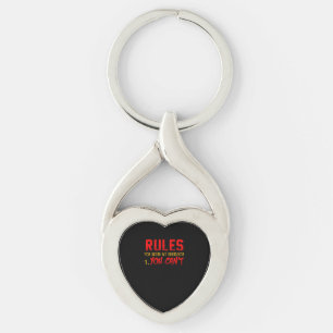 Geschenk für Grandson Regel für meinen Enkel Ver Schlüsselanhänger