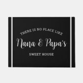 Geschenk für Großeltern Türmatte (Vorderseite)