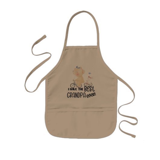 Geschenk für Großkinderbären und Kaninchen Bester Kinderschürze (Vorne)