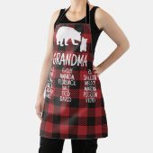 Geschenk für Großmutter-Bären Schürze (InSitu)