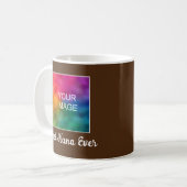 Geschenk für Großmutter Bestes Nana je benutzerdef Kaffeetasse (Vorderseite Links)
