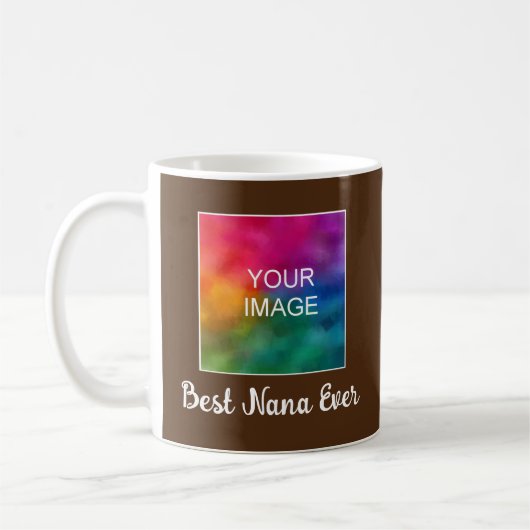 Geschenk für Großmutter Bestes Nana je benutzerdef Kaffeetasse (Links)