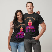 Geschenk für Großmutter Funny Oma Yoga Kinder oder T-Shirt (Unisex)