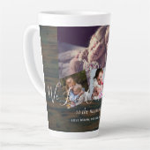 Geschenk für Großmutter Opa FotoCollage Großeltern Milchtasse (Linke Ecke)