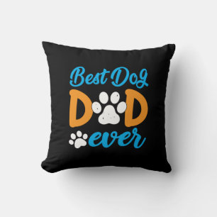 Geschenk für Großvater Bester Hundepapa überhaup Kissen