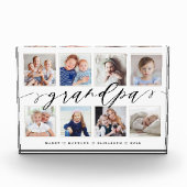 Geschenk für Großvater | Entenkinder - FotoCollage Fotoblock (Vorderseite)
