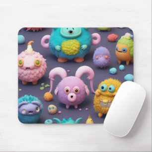 Geschenk für Haroon Modern 3D Foto Grid Mouse Pad Mousepad