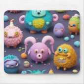 Geschenk für Haroon Modern 3D Foto Grid Mouse Pad Mousepad (Vorne)