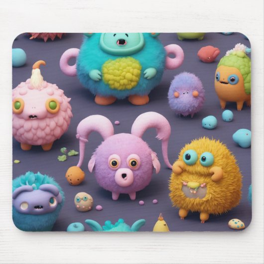 Geschenk für Haroon Modern 3D Foto Grid Mouse Pad Mousepad (Vorne)