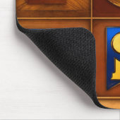 Geschenk für Haroon Modern 3D Foto Grid Mouse Pad Mousepad (Ecke)