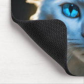 Geschenk für Haroon Modern CuteCat Grid Mouse Pad Mousepad (Ecke)