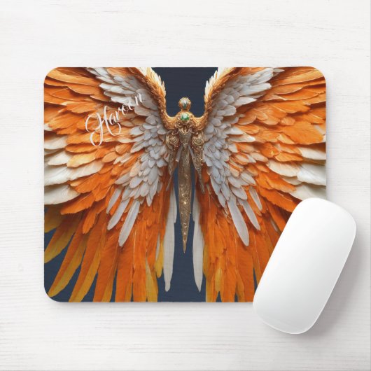 Geschenk für Haroon Modernes Butterfly Foto Grid Mousepad (Mit Mouse)