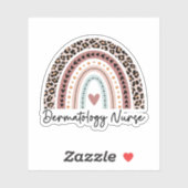 Geschenk für Hautkrankheiten, Hautpflege Aufkleber (Blatt)