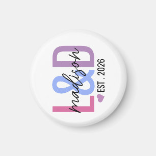Geschenk für Hebamme und Entbindungspflege L& D Ge Magnet