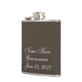 Geschenk für Herbst-Erde Flachmann (Links)