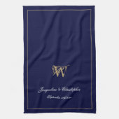 Geschenk für Hochzeitsnacht Geschirrtuch (Vertikal)