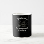 Geschenk für Holzarbeiter oder Handwerker Kaffeetasse (Mittel)