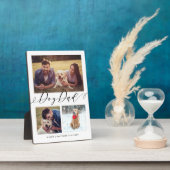 Geschenk für Hunde-Vater | Erinnerungen 3 FotoColl Fotoplatte (Seite)