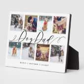 Geschenk für Hunde-Vater | Family Foto Keepake Col Fotoplatte (Seite)