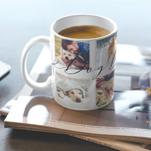 Geschenk für Hunde-Vater   Family Foto Keepake Col Kaffeetasse
