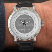 Geschenk für Husband. 25. Hochzeitstag